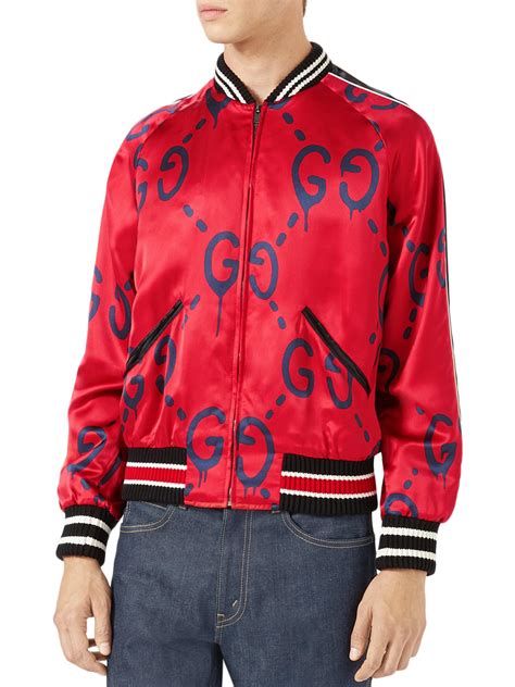 gucci ghost bomber jacket купить|Gucci Bomber Jackets for Men .